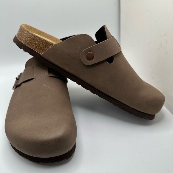 CUSHIONAIRE Womens Clog 10 BROWN - Picture 6 of 7